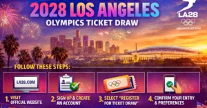 How to register for the 2028 Los Angeles Olympics ticket draw