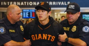 Immigration officers detained San Francisco Giants outfielder Jung Hoo Lee at LAX Airport, the team confirmed