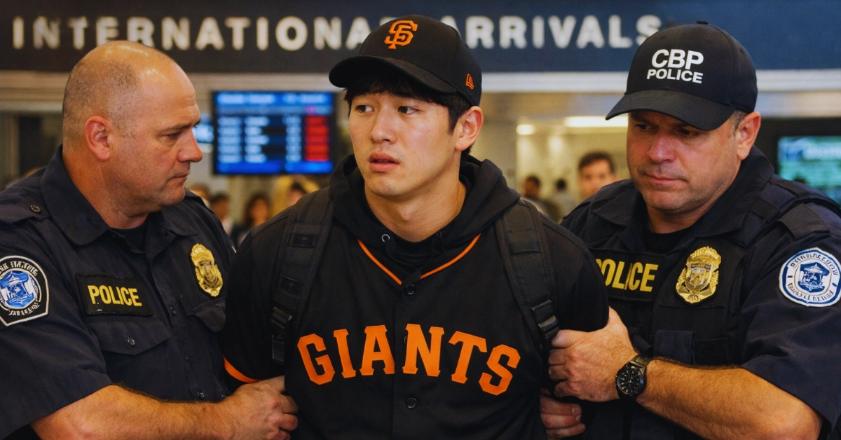 Immigration officers detained San Francisco Giants outfielder Jung Hoo Lee at LAX Airport, the team confirmed
