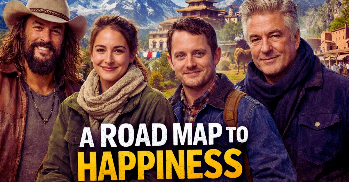 Jason Momoa, Shailene Woodley, Elijah Wood, and Alec Baldwin will be teased at Sundance for the travel and culture series 'A Road Map To Happiness'