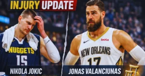 Nuggets injury Updates: Nikola Jokic is 'up and down,' with Jonas Valanciunas expected to return first