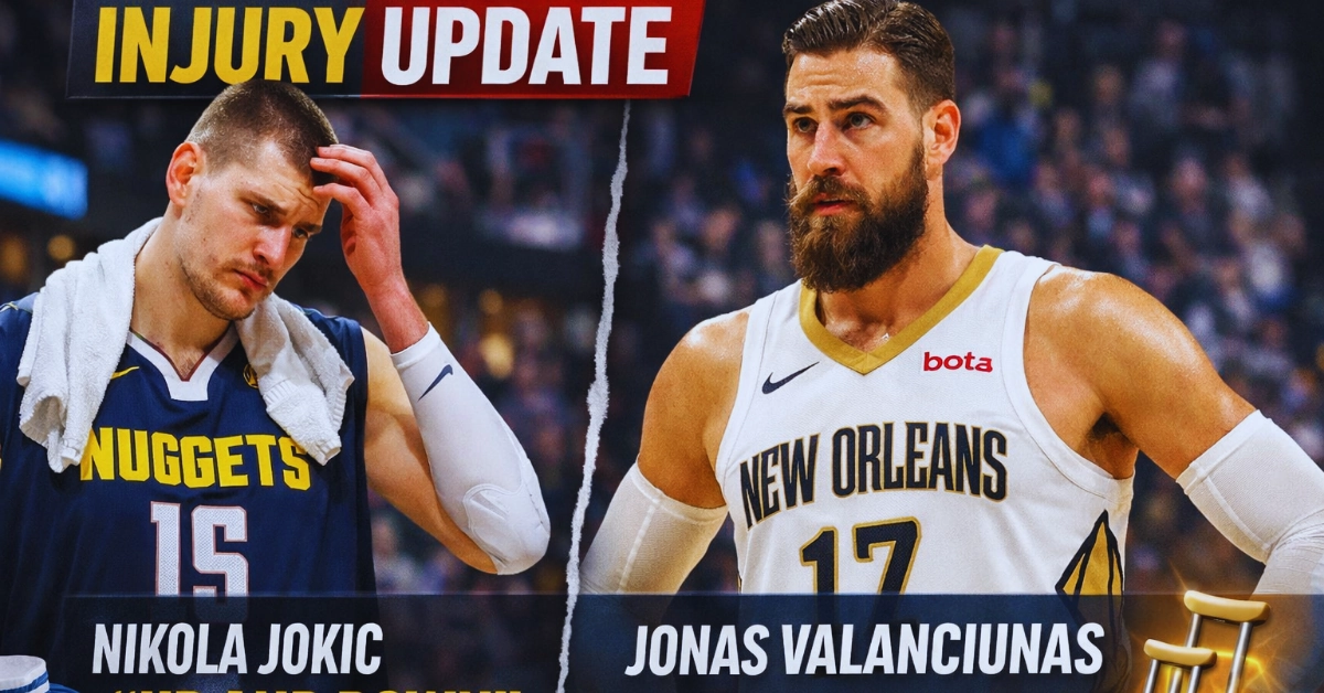 Nuggets injury Updates: Nikola Jokic is 'up and down,' with Jonas Valanciunas expected to return first