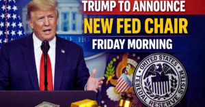Trump says he will announce a replacement for Powell as Fed Chairman Friday morning