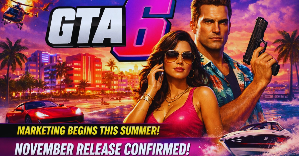 GTA 6 marketing will begin this summer, as Take-Two confidently confirms a November release date
