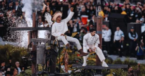 Here's the thing about Bad Bunny's light poles