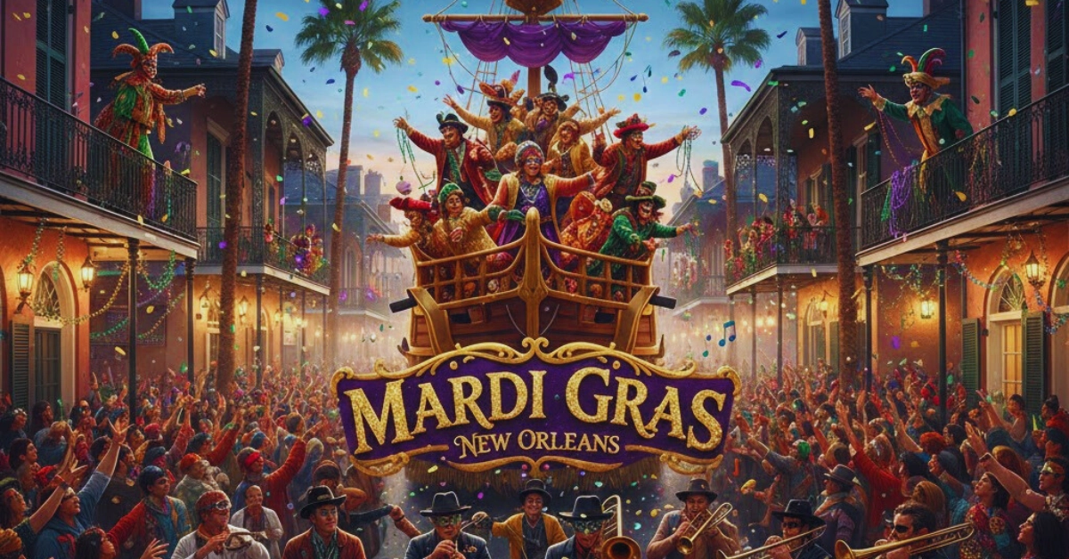 New Orleans celebrates Mardi Gras, the extravagant end to Carnival season