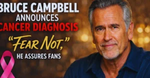 Bruce Campbell announces cancer diagnosis; 'Fear not,' he assures fans