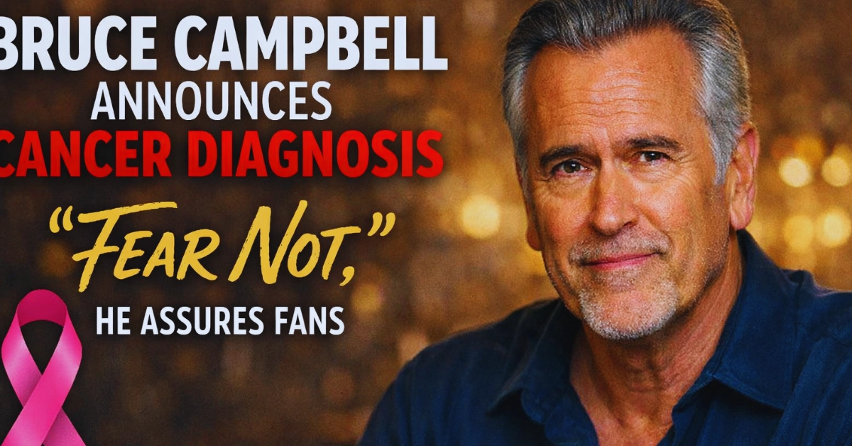 Bruce Campbell announces cancer diagnosis; 'Fear not,' he assures fans