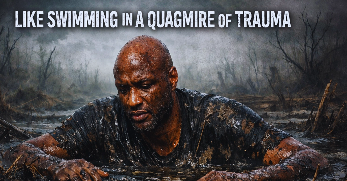 Lamar Odom said recalling the past is 'like swimming in a quagmire of trauma