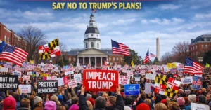 Maryland joins the "biggest protest in US history" against Trump's plans