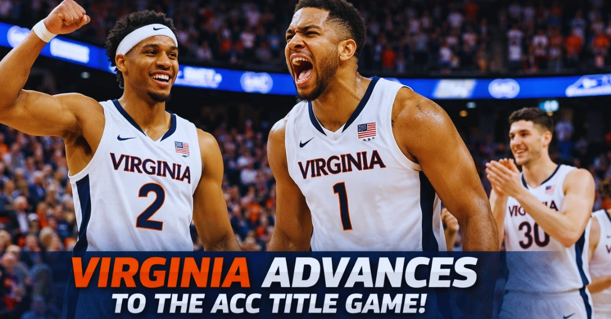 No. 10 Virginia defeated Miami 84-62 to go to the ACC Tournament championship game