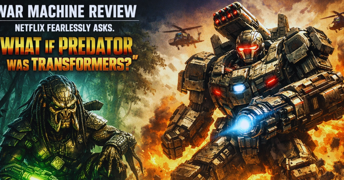 War Machine review—Netflix fearlessly asks, "What if Predator was Transformers?"