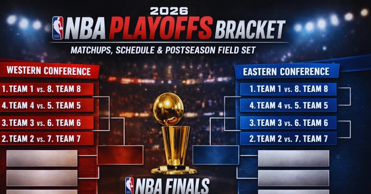 2026 NBA playoff bracket: matchups, schedule, and postseason field finalized