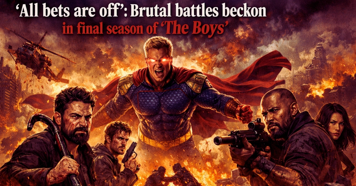 ‘All bets are off’: Brutal battles beckon in final season of ‘The Boys’