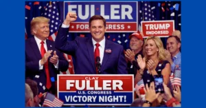Clay Fuller, a Republican favored by Trump, wins the election to replace Marjorie Taylor Greene