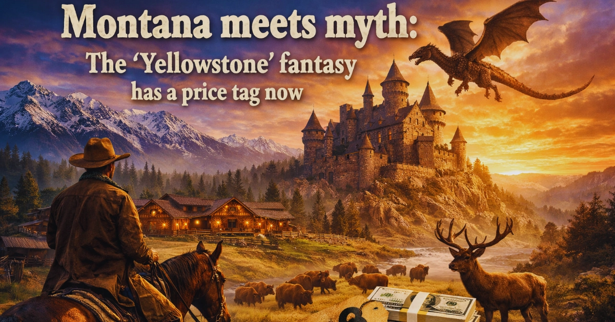 Montana meets myth: The "Yellowstone" fantasy has a price tag now