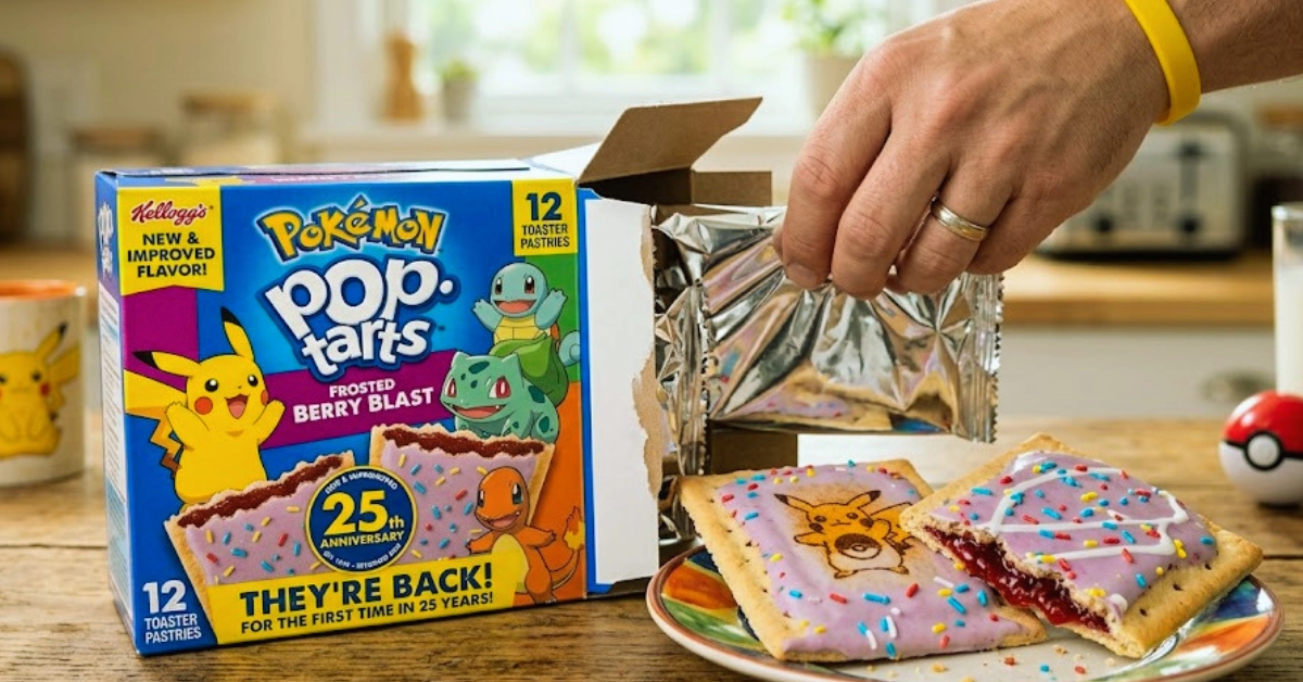 Pokémon Pop-Tarts are back for the first time in 25 years, and I need one right now
