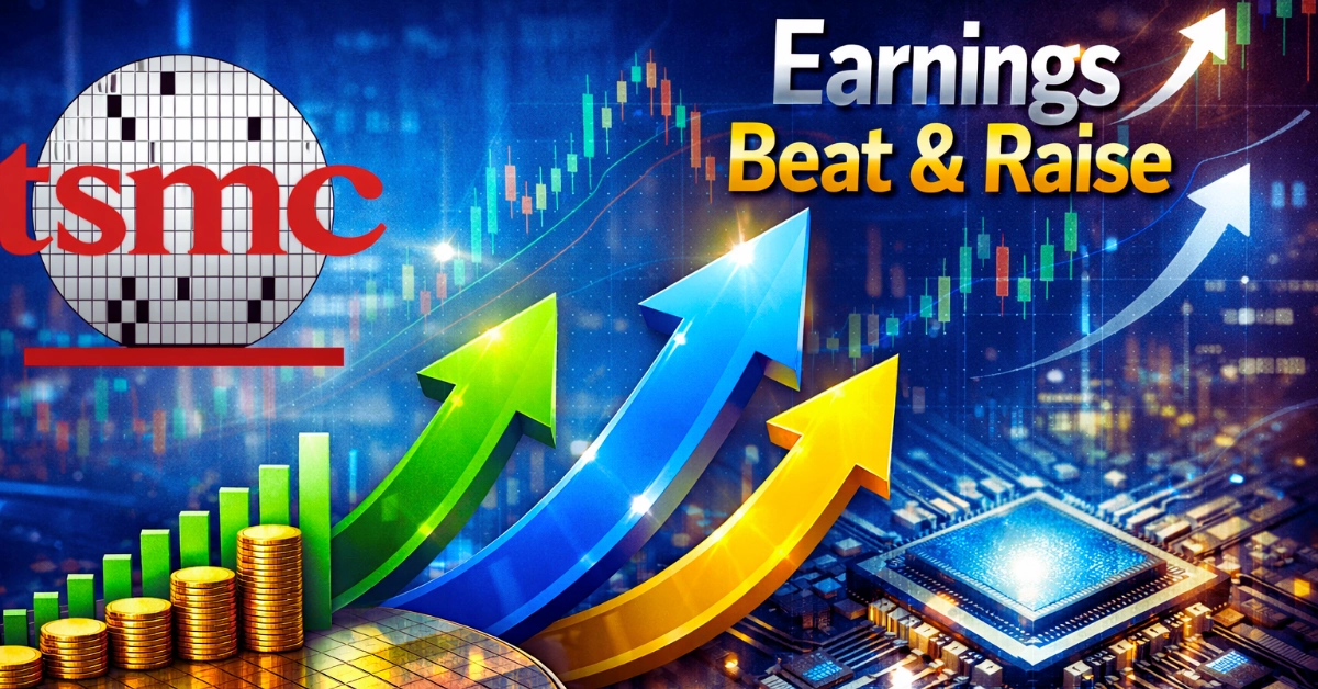 TSMC beat-and-raise demonstrates that semiconductor momentum is continuing