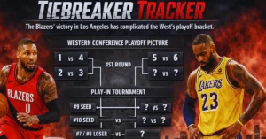 Tiebreaker Tracker: The Blazers' victory in Los Angeles has complicated the West's playoff bracket