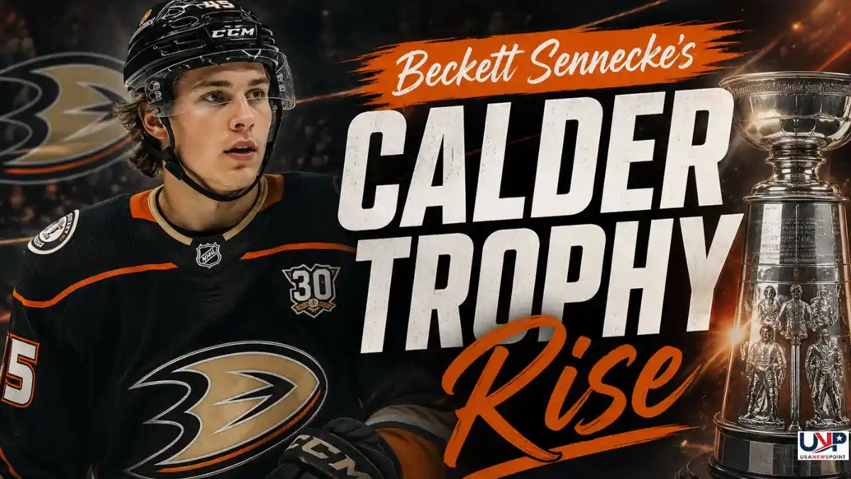 Beckett Sennecke’s Calder Trophy Rise: Why the Ducks Rookie Has NHL Fans Buzzing in 2026