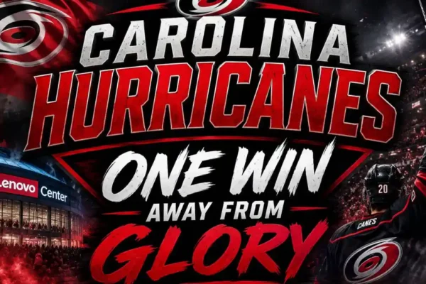 Carolina Hurricanes One Win Away From Glory