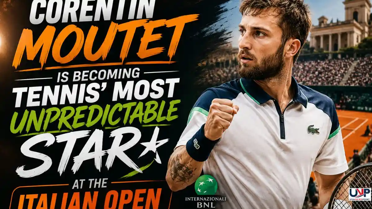 Corentin Moutet Is Becoming Tennis’ Most Unpredictable Star at the Italian Open
