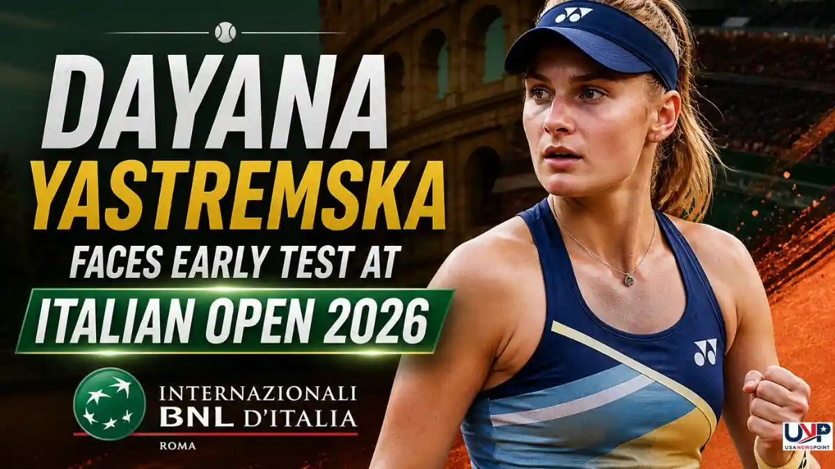 Dayana Yastremska Faces Early Test at Italian Open 2026: Can She Deliver Under Pressure?