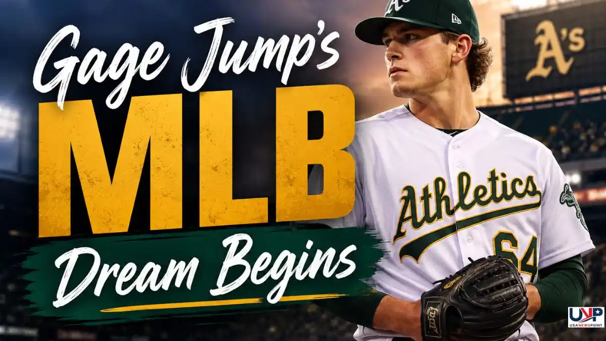 Gage Jump’s MLB Dream Begins