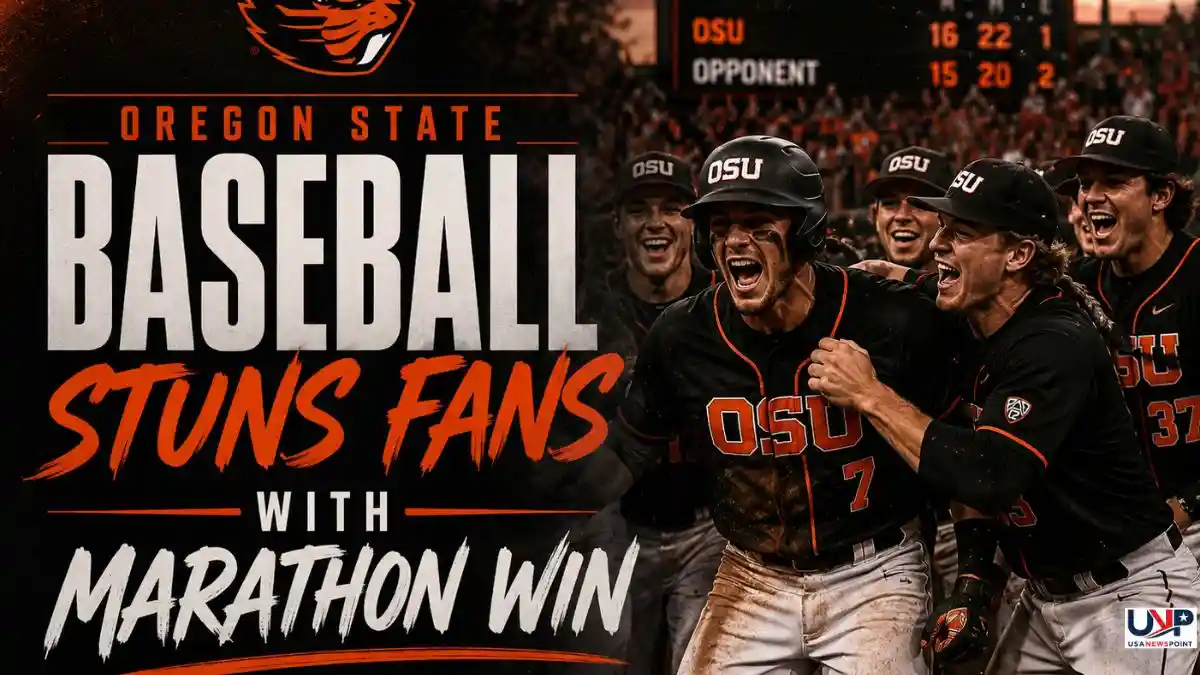 Oregon State Baseball Stuns Fans with Marathon Win: Beavers Outlast Pilots in Thrilling Extra-Inning Battle
