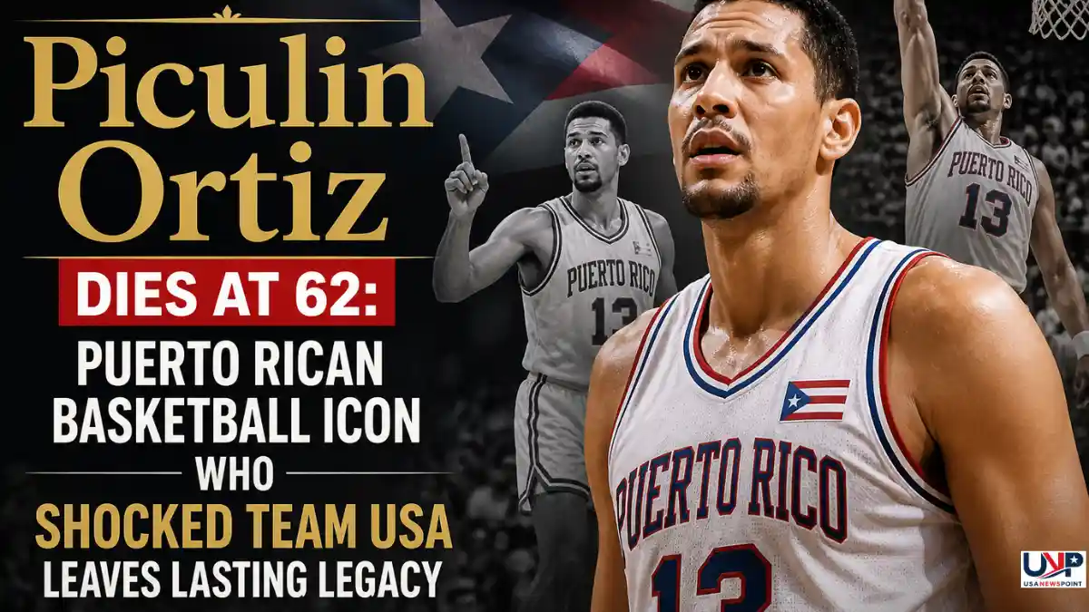 Piculin Ortiz Dies at 62: Puerto Rican Basketball Icon Who Shocked Team USA Leaves Lasting Legacy