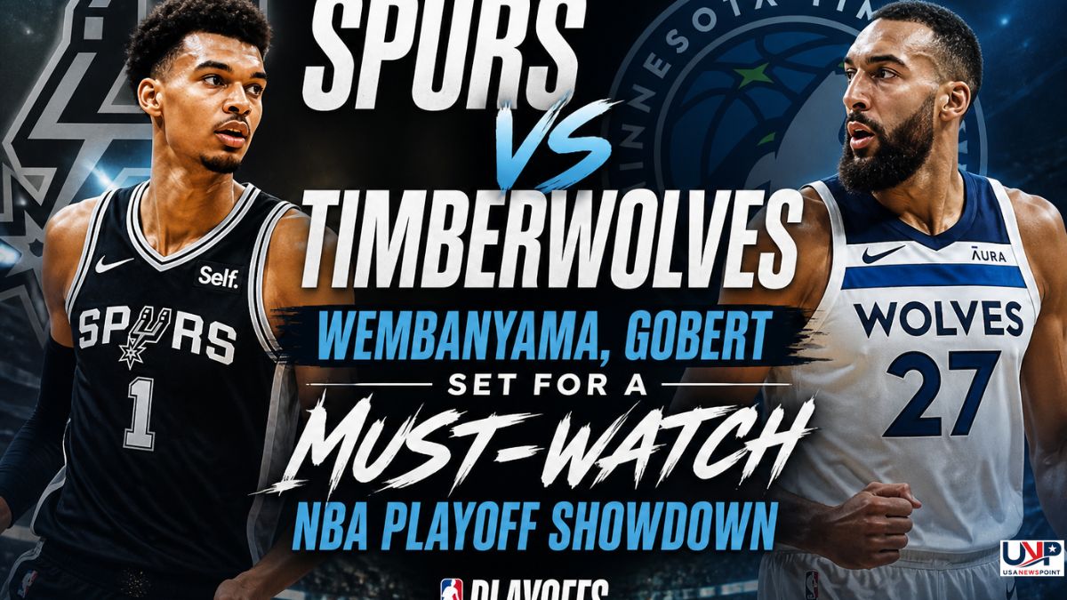 Spurs vs Timberwolves: Wembanyama, Gobert Set for a Must-Watch NBA Playoff Showdown