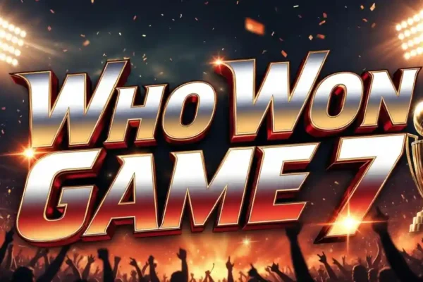 Who Won Game 7