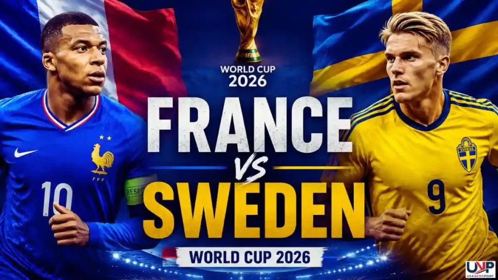 France vs Sweden World Cup 2026