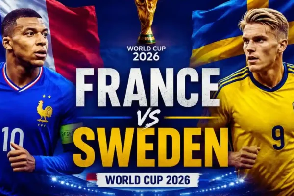 France vs Sweden World Cup 2026