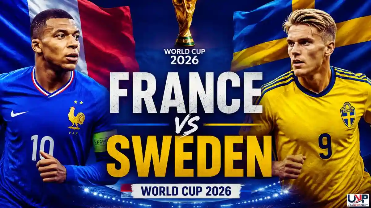 France vs Sweden World Cup 2026