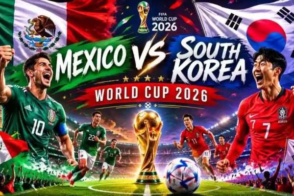 Mexico vs South Korea World Cup 2026