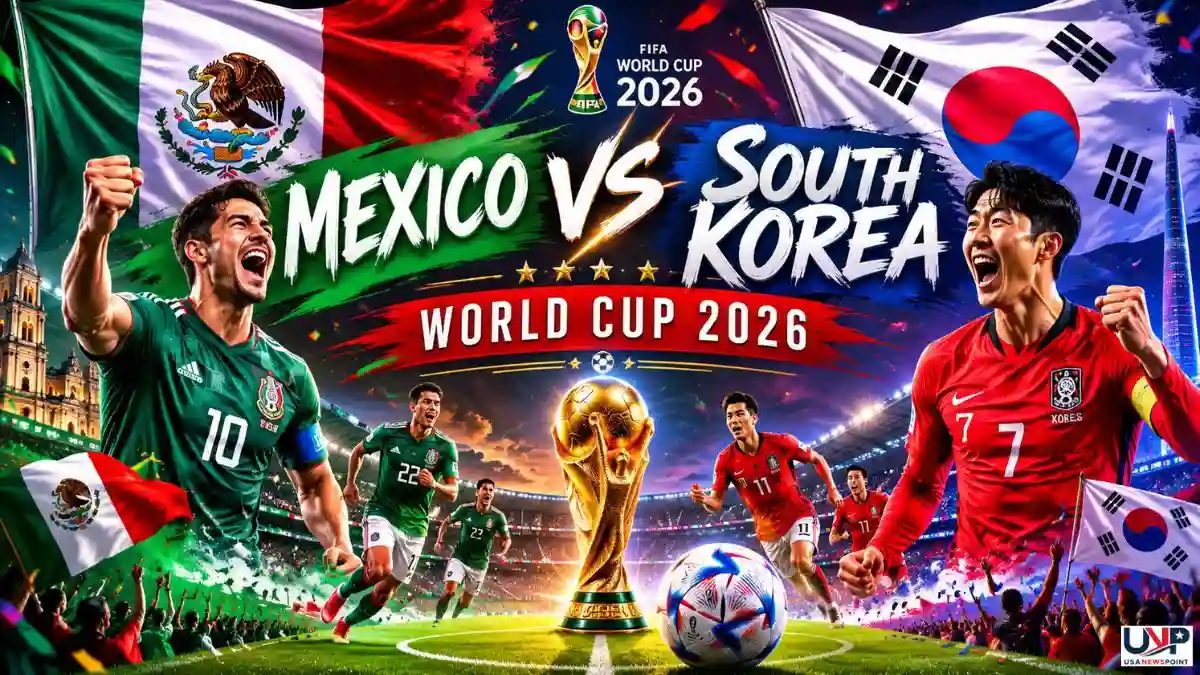 Mexico vs South Korea World Cup 2026