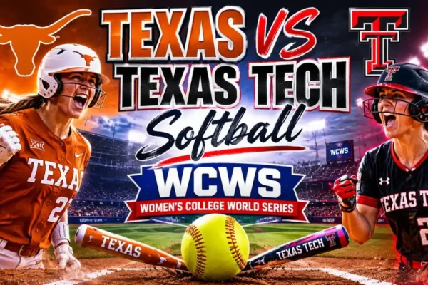 Texas vs Texas Tech Softball WCWS