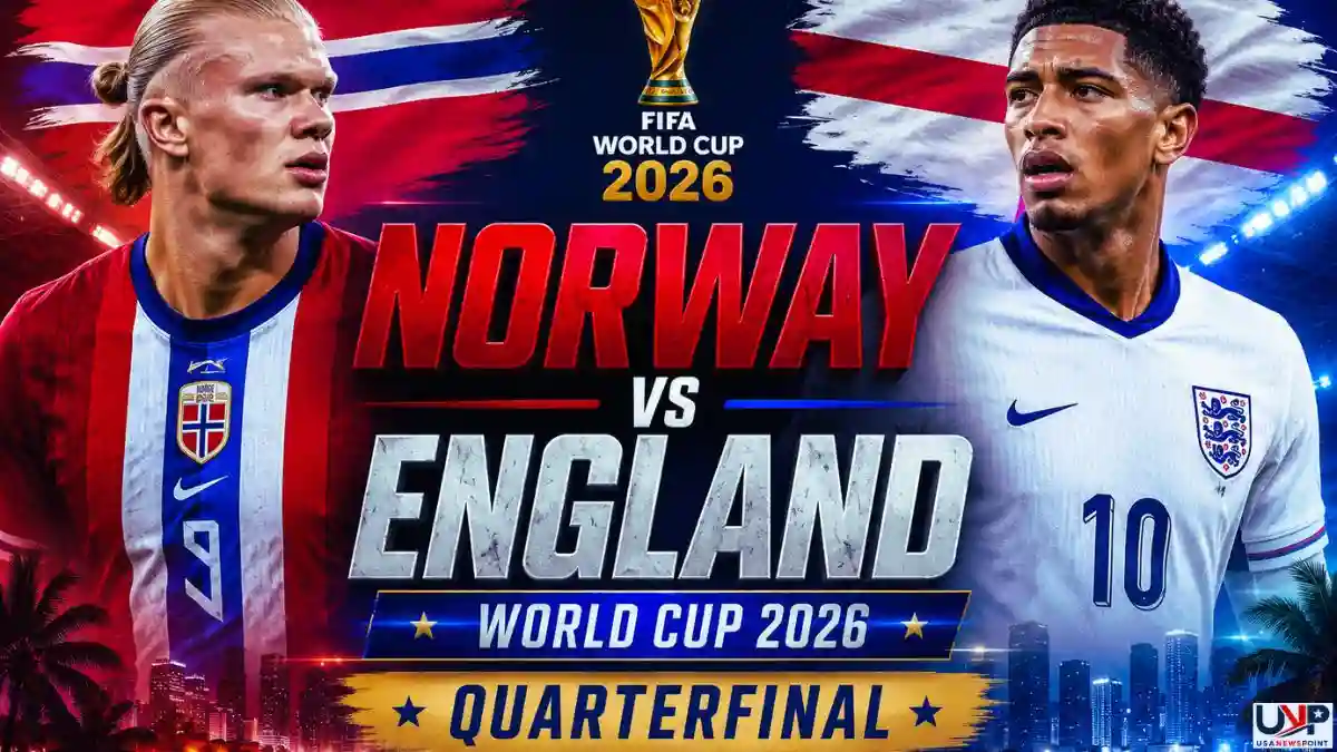 Norway vs England World Cup 2026 Quarterfinal