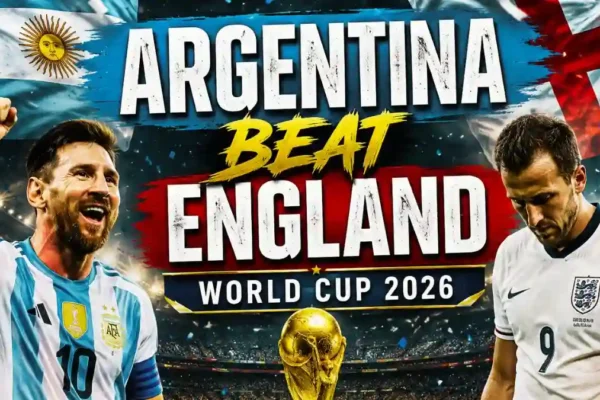Argentina Beat England World Cup 2026