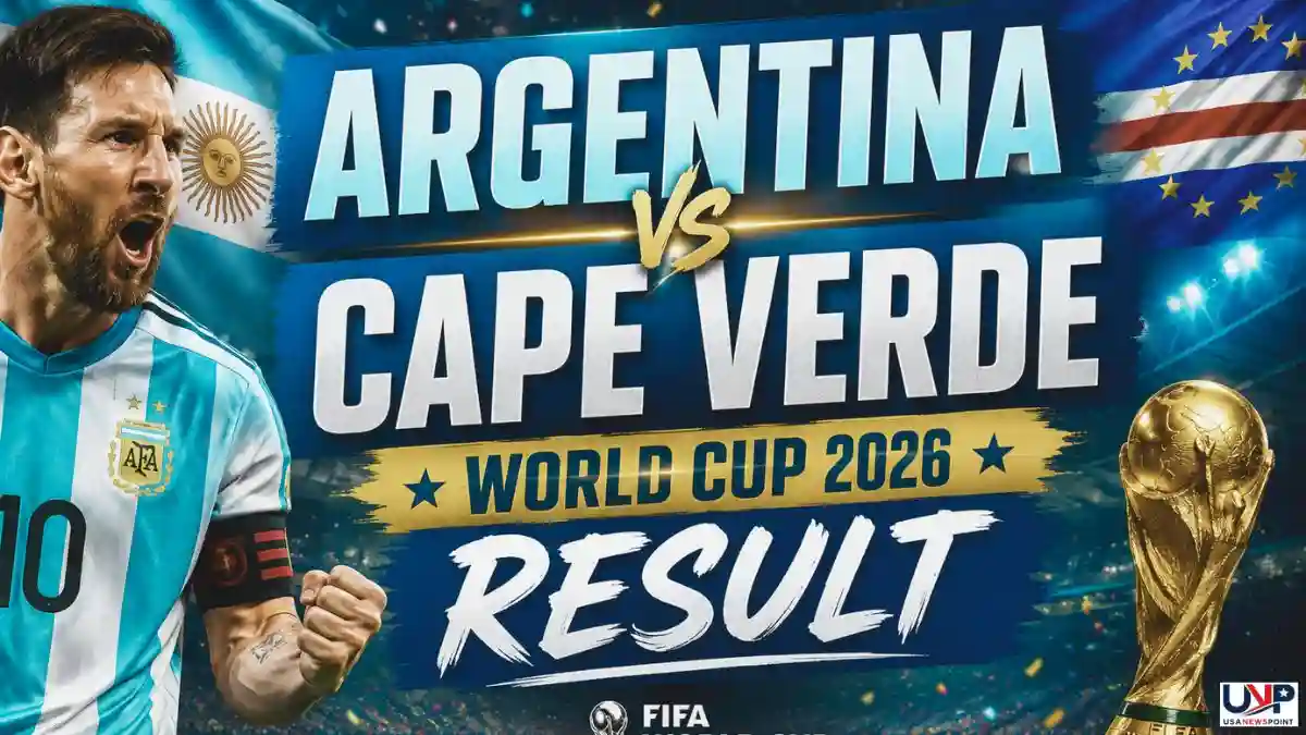 Argentina Cape Verde World Cup 2026 Result