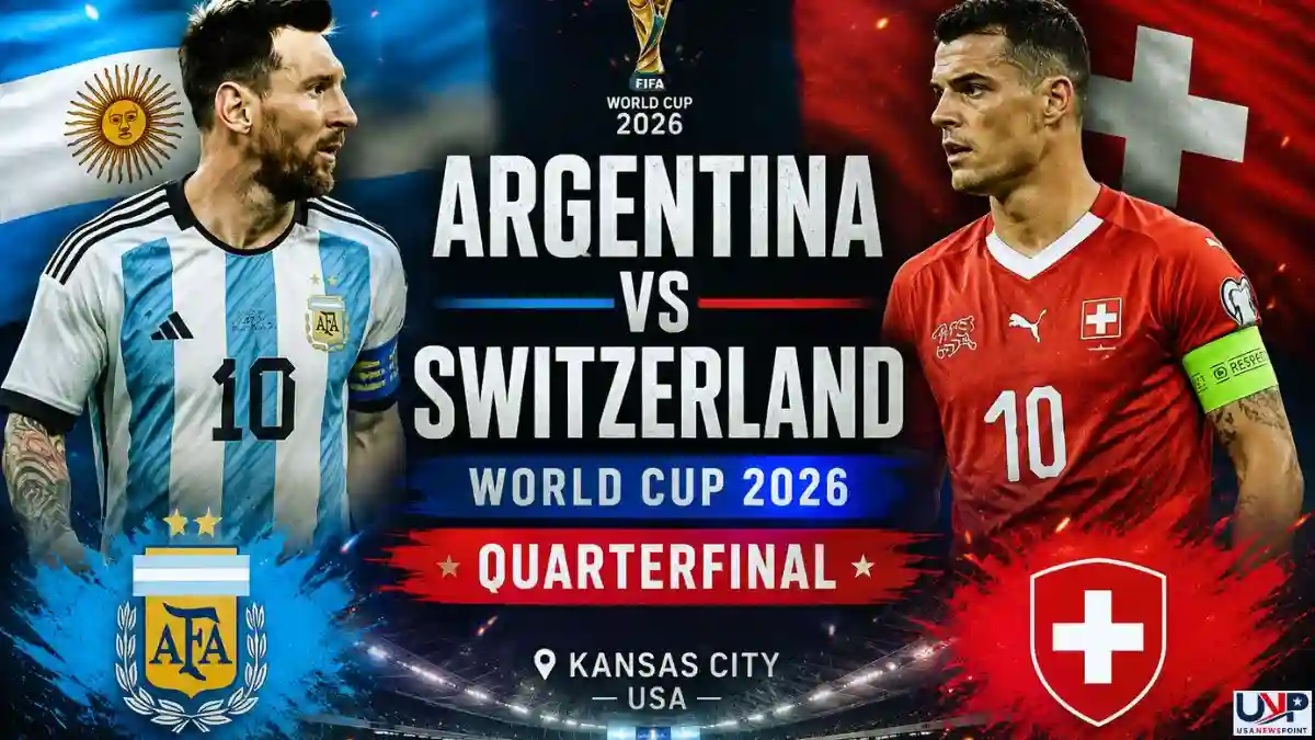 Argentina vs Switzerland World Cup 2026 Quarterfinal