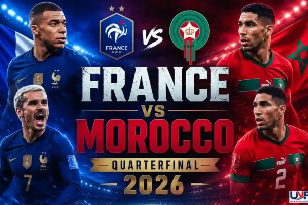 France vs Morocco Quarterfinal 2026