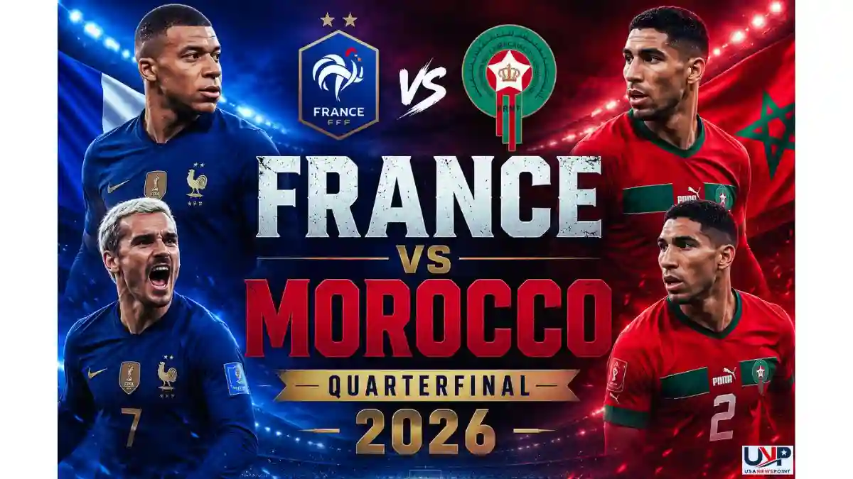 France vs Morocco Quarterfinal 2026