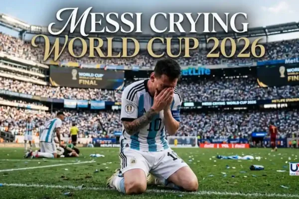 Messi Crying World Cup 2026