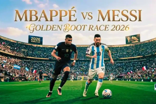 Messi vs Mbappe Golden Boot Race 2026