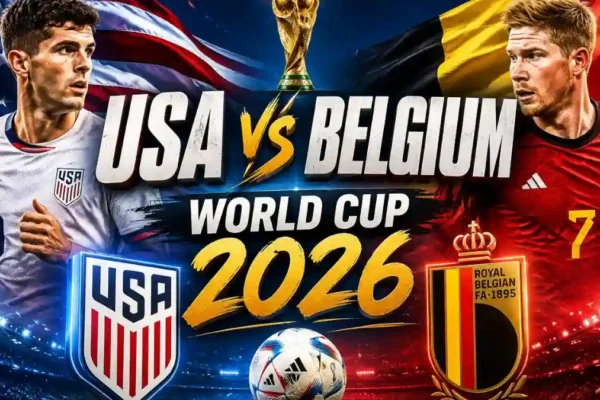 USA vs Belgium World Cup 2026