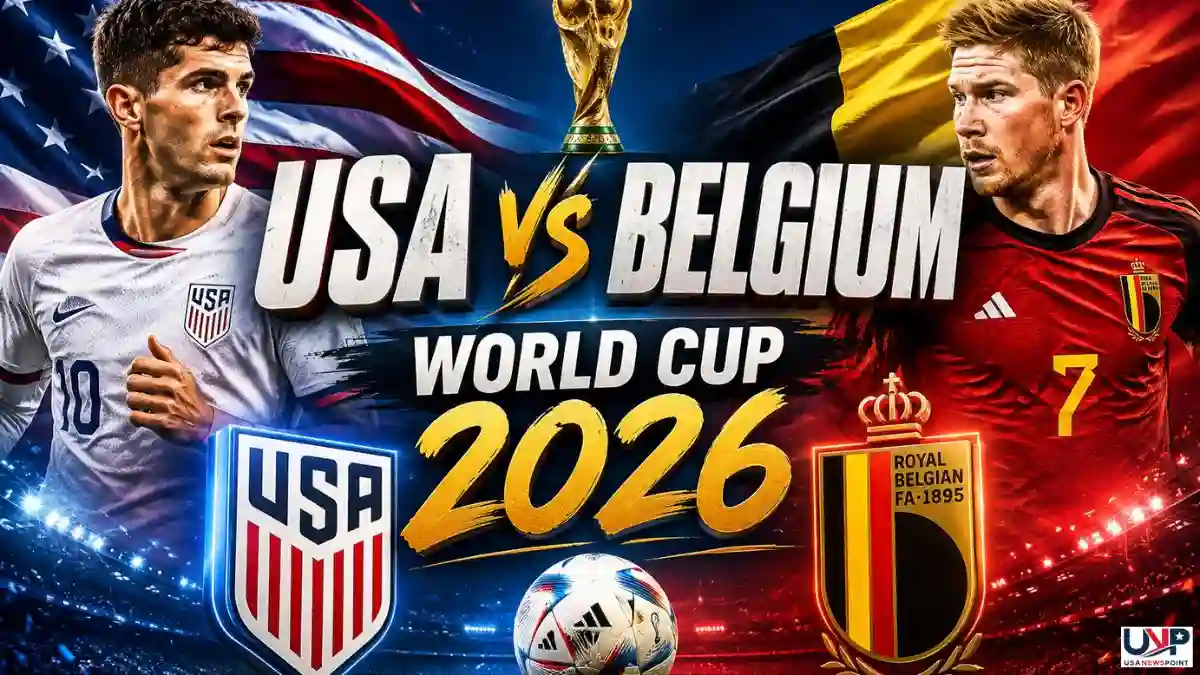 USA vs Belgium World Cup 2026